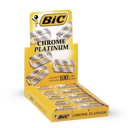 LAME BIC CHROME PLATINUM 100 PZ (N)