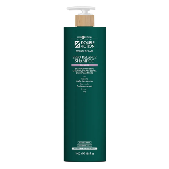 Hair Company Double Action Sebo Balance Shampoo 1000 ml 