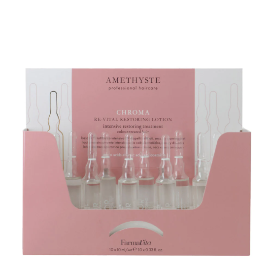 Farmavita Amethyste Chroma Re-Vital Restoring Lotion 10x10ML Farmavita Amethyste Chroma Re-Vital Restoring Lotion 10x10ML