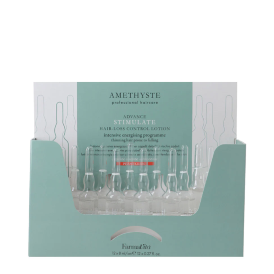 Farmavita Amethyste Advance Stimulate Hair Loss Control Lotion 12 X 8ML Farmavita Amethyste Advance Stimulate Hair Loss Control Lotion 12 X 8ML