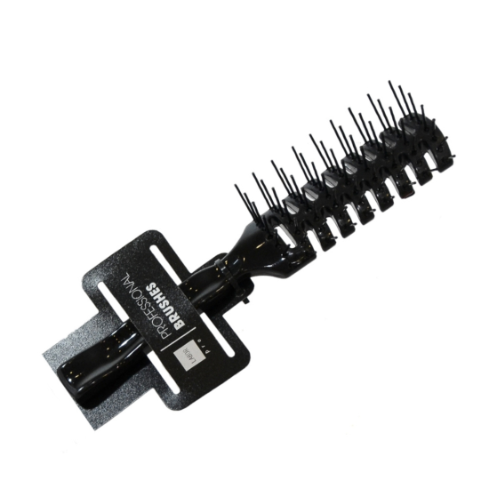 SPAZZOLA SCHELETRO NERO LB /