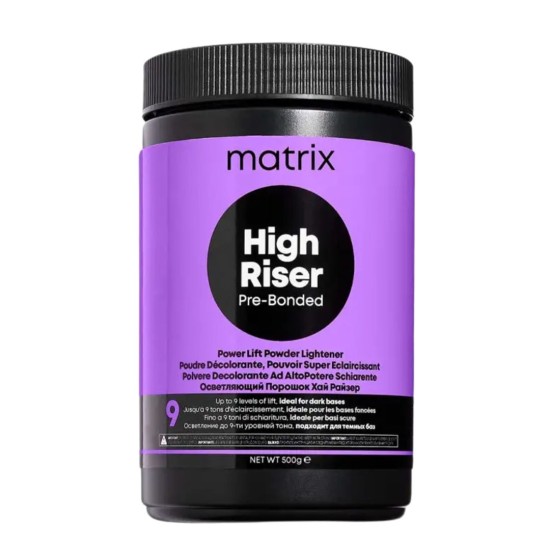 Matrix Decolorante 9 Toni - High Riser Pre-Bonded 500GR Matrix Decolorante 9 - High Riser Pre-Bonded 500GR
