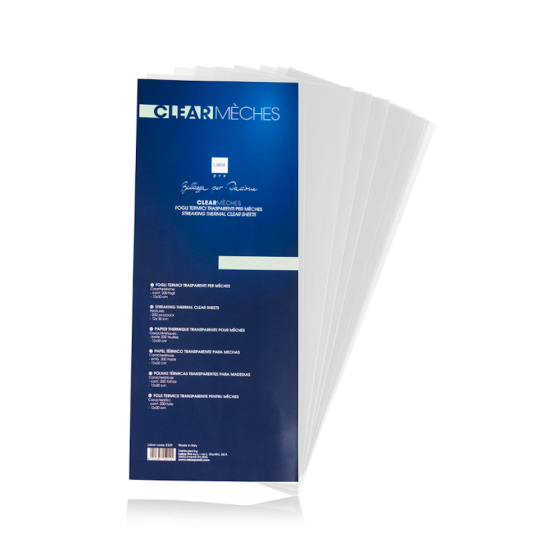 Fogli Clear Meches 12 x 30 cm x 200 fogli 