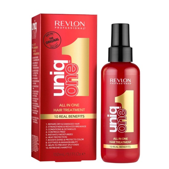 Maschera per capelli spray Uniq One Revlon Hair Treatment - 150 ml Maschera per capelli spray Uniq One Revlon Hair Treatment - 150 ml