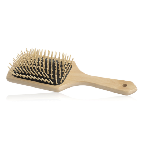 SPAZZOLA PIATTA LEGNO HAIR STYLIST LB /